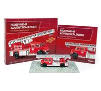 Franzis Calendrier de l'Avent – Kit de construction pompiers – pour enfants à partir de 14 ans