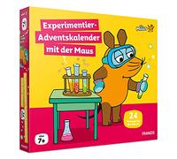 FRANZIS Experimentier-Adventskalender mit der Maus | 24 Experimente zum Staunen, Lachen und Rätseln | Ab 7 Jahren