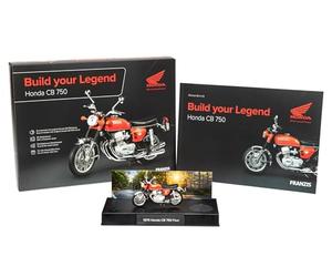 Franzis, Honda CB 750 Model kit, 67215, Rouge, Centre