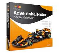 FRANZIS McLaren Racing 67401 Calendrier de l'Avent 2026 à l'échelle 1/43 avec module sonore et livre d'accompagnement de 52 pages