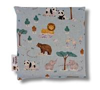 Franzis Nähstube 20x20cm Coussin noyaux de cerise Wildlife en 100% coton I Coussin noyaux de cerise 20x20 pour micro-ondes I Coussin chauffant, coussi