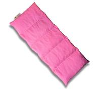 Franzis Nähstube 50x20cm Oreiller en épeautre rose 100% coton I Coussin en graines d'épeautre 50x20 pour micro-ondes I Coussin chauffant, Oreiller en épeautre, Coussin chauffant pour la nuque