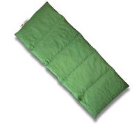 Franzis Nähstube 50x20cm Oreiller en épeautre vert 100% coton I Coussin en graines d'épeautre 50x20 pour micro-ondes I Coussin chauffant, Oreiller en épeautre, Coussin chauffant pour la nuque