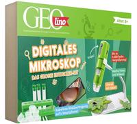 Franzis Verlag FRANZIS 67184 GEOLINO Das digitale Mikroskop Boîte daventures à partir de 8 ans Box