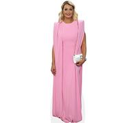 Franziska Van Almsick (Pink Dress) Silhouette en Carton Taille Mini