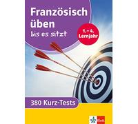 S'exercer en français – 1re–4e année – 380 tests courts – Klett Verlag