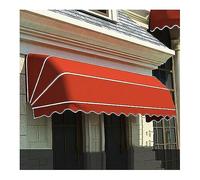 Französische Faltbare Markise - Einziehbare Sonnenschutzlösung für den Außenbereich wasserdicht teleskopisch orange 90 x 60 x 60 cm idéal pour Garten & Terrasse.