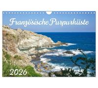 Französische Purpurküste (Wandkalender 2026 DIN A4 quer), CALVENDO Monatskalender: Bezaubernde mediterrane Küstenorte zu Füßen der Pyrenäen