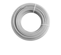 FRAOMHFW 5m/10m/15m * 2.4mm/2.7mm/3mm/4mm Ligne de Coupe-Herbe Fil d'acier Brosse Coupe Corde Acier Coupe Gazon Ligne Tondeuse à Gazon Remplacement(4.0mm 5m)