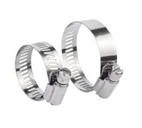 FRAOMHFW Collier de Serrage à vis sans Fin en Acier Inoxydable 201 304 316(52-76mm 5pcs)