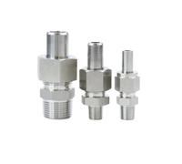 FRAOMHFW Raccord de Tuyau à souder Bout à Bout mâle M10-M33 1/8" 1/4" 3/8" 1/2" 3/4" 1" BSP NPT 10-42 mm en Acier Inoxydable 304 for manomètre(25mm Weld OD,1 BSPT SS304)