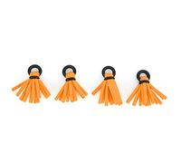 Frapages en mousse Set Indicateurs de dérive de flottabilité Haute Kit d'outils essentiels à la pêche à la pêche pour les pêcheurs (Orange)