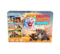 FRAPPADINGUE Family - Jeu de société Familial et Fun ! Une Course délirante avec Cartes Alliant mémoire, stratégie et rires. Idée Cadeau pour Enfants, Ados et Adultes - 2 à 8 Joueurs.