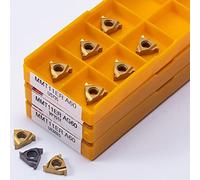 Frappeur interne MMT11er MMT11ir AG60 VP15TF UE6020 US735 CNC Outil de tour en métal d'insertion en aluminium MMT 11er 11ir 10pcs(MMT11IR AG60 VP15TF)