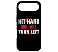 Frappez Hard Run Fast Tournez à Gauche Grand Joueur de Baseball ou Fan Coque pour iPhone Air