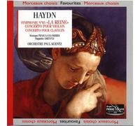 Frasca-Colombier, Monique - Haydn : Symphonie numéro 85, concerto pour violon (ut majeur), Concerto pour clavecin (sol majeur) : La Reine