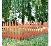 FRASCHETTI Staccionata Steccato Bordure recinzione in resina Garden Classic 7 pezzi 320 cm