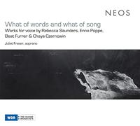 Fraser – What of Words and What of Song – CD – Import