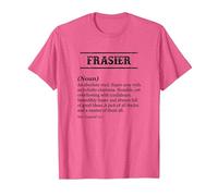 Frasier - Nom Définition | Phrase drôle - Personnalisé Men's T-Shirt, Homme, Rose Chiné, M
