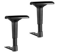 Frassie Paire d'accoudoirs de Chaise réglables en Hauteur pour Gaming Boss - Noir (3D)