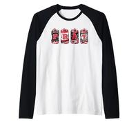 Frat Beer Cans in School Colors Fraternity Art Manche Raglan