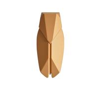 FraTech3D La Cigale Polygonale - Décoration Moderne, Contemporaine et Design - +20 Couleurs Originales - 3 Tailles - Low Poly Art - Fabriqué en France en Plastique écologique (Or, M (20cm))