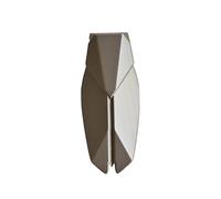 FraTech3D La Cigale Polygonale - Décoration Moderne, Contemporaine et Design - +20 Couleurs Originales - 3 Tailles - Low Poly Art - Fabriqué en France en Plastique écologique (Iridium, L (25cm))