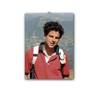 Fratelli Bonella | Toile picturale Carlo Acutis 20X25 cm | Made in Italy