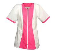 Fratelli Ditalia Blouse d'été demi-manches OSS opératrice massage esthéticien coiffeur L fuchsia