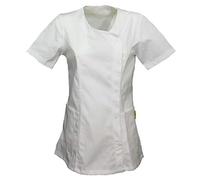 Fratelli ditalia Blouse Femme Estetista Massages OSS coiffeur maitre-ecole Travail,XXL,Blanc