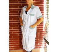 Fratelliditalia Blouse pour femme, école, travail, ménage, ouvrière, fabrication alimentaire