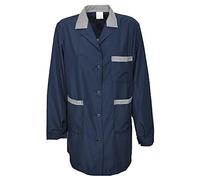 fratelliditalia.org Blouse blouse tablier enseignant école maternelle nettoyage femme supermarché travail, bleu, S