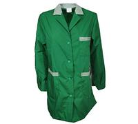 fratelliditalia.org Blouse blouse tablier enseignant école maternelle nettoyage femme supermarché travail, vert, S