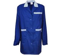 fratelliditalia.org Blouse blouse tablier enseignant école maternelle nettoyage femme supermarché travail, Bleu roi, XXL