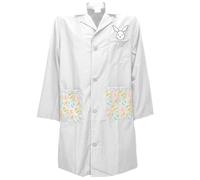 fratelliditalia.org Chemises Laboratoire pédiatrique Impressions à thème de Pâques pour clownthérapie pédiatre Enfants Médecin