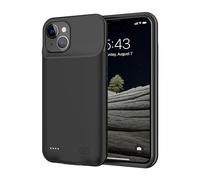 Fraternize Coque de Batterie pour iPhone 15, 10000 mAh - Charge Portable Fine et Rechargeable 6,1" (Blanc)