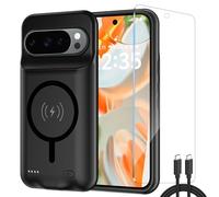 Fraternize pour Goople Pixel 10/Pixel 10 Pro Étui Batterie Externe Portable 10 000 mAh Étui de Protection pour téléphone Portable avec Coque Batterie Rechargeable