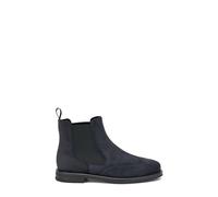 Frau - Beatles à Queue d'Hirondelle en Suede avec Finish, bleu, 41 EU