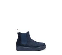 Frau - Beatles Casual en daim, bleu, 38 EU