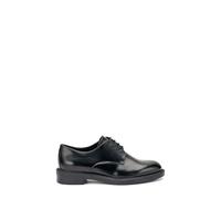 Frau - Lacets en cuir brossé, Noir , 38 EU