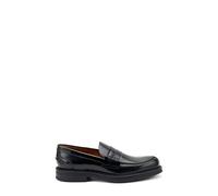Frau - Mocassin College en cuir brillant, Noir , 45 EU