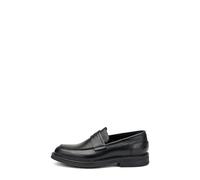 Frau - Mocassin en cuir, Noir , 44 EU