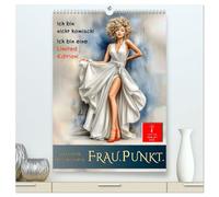 FRAU.PUNKT. (hochwertiger Premium Wandkalender 2026 DIN A2 hoch), Kunstdruck in Hochglanz: Weiblich. Weise. Wunderbar.