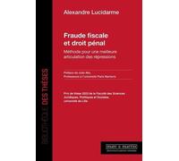 Fraude fiscale et droit pénal