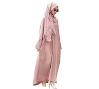 Frauen, muslimische Robe, malaiisch, Indonesien, mit Hijab-Kleid Bauchtuch Tanz (XL)