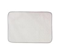 Fravsiu Cooling Pet Pad, Ice Silk Dog Blanket, Breathable Non-Slip Cushion, Portable Reversible Design, Summer Rest Mat for Bedroom, Patio, Travel, Offices, Crate Use, Gray/Blue