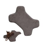 Fravsiu Dog Crate Mat, Puppy Mattress Bone Shape, Machine Washable Chew-Resistant Pad, Non-Slip Wear-Resistant Cover, Pet Bed Cushion, Ideal for Crate, Sofa, Living Room Use