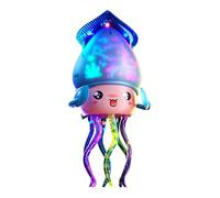 Fravsiu Electric Dancing Octopus Toy, Crawling Interactive Music Light Game, Sensory Entertainment Device, Durable Fun Plaything for Kids Family Garden Pool Beach Birthday Party Travel