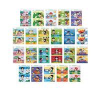 Fravsiu Engaging Puzzle Deck, Smart Logic Cards, Colorful Play Set, Interactive Classroom Learning Activity, Fun Preschool Travel Entertainment, Learning Gear for Children, Students, Kids, 21x14.8cm