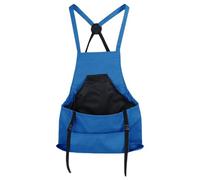 Fravsiu Excellent Gardening Apron, Cross Back Farm Work Apron, Large Capacity Pocket Harvest Bag, Durable Fruit Picking Protective Clothing for Women Men Gardening Farming Yard Work Outdoor Use